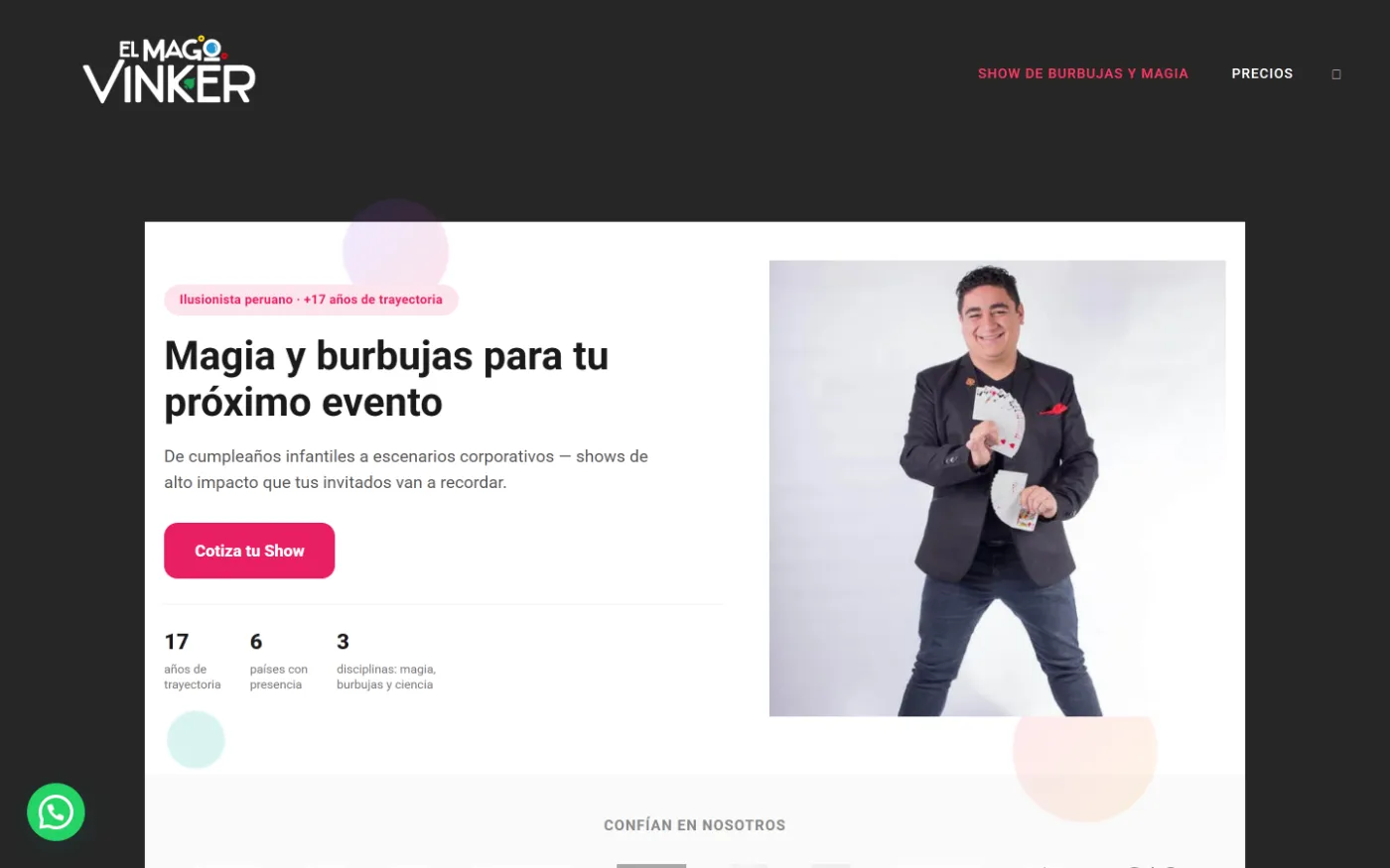 Burbumagia — El Mago de las Burbujas